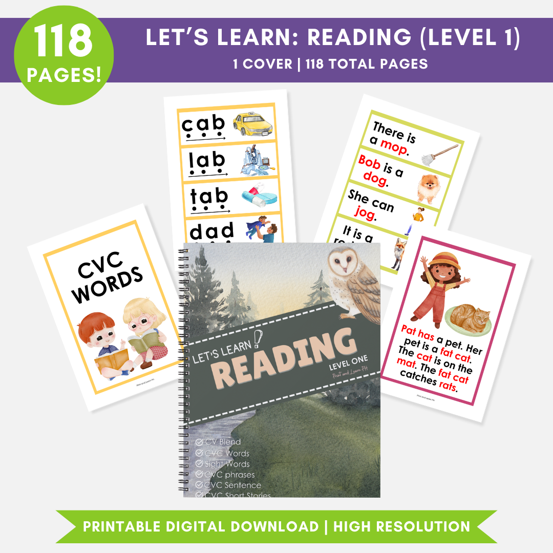 Let's Learn: Reading Level One (Digital Only)