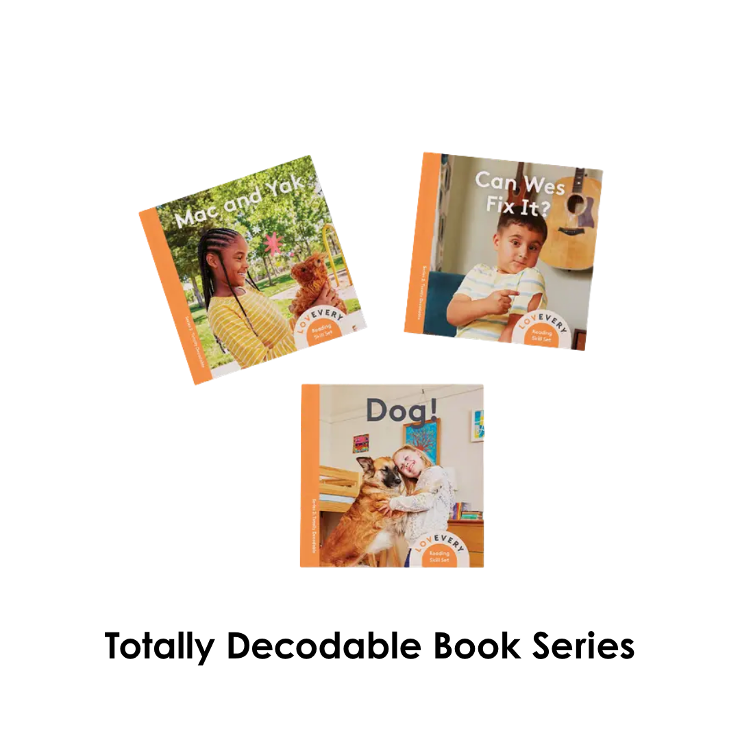 Reading for 5-6 Yrs Old: Mystery Word Decoder & Decodable Books