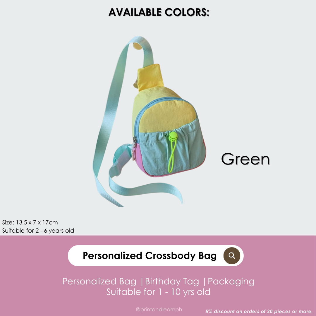 Personalized Crossbody Bag