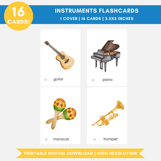 Instruments Flashcards (Digital Only)