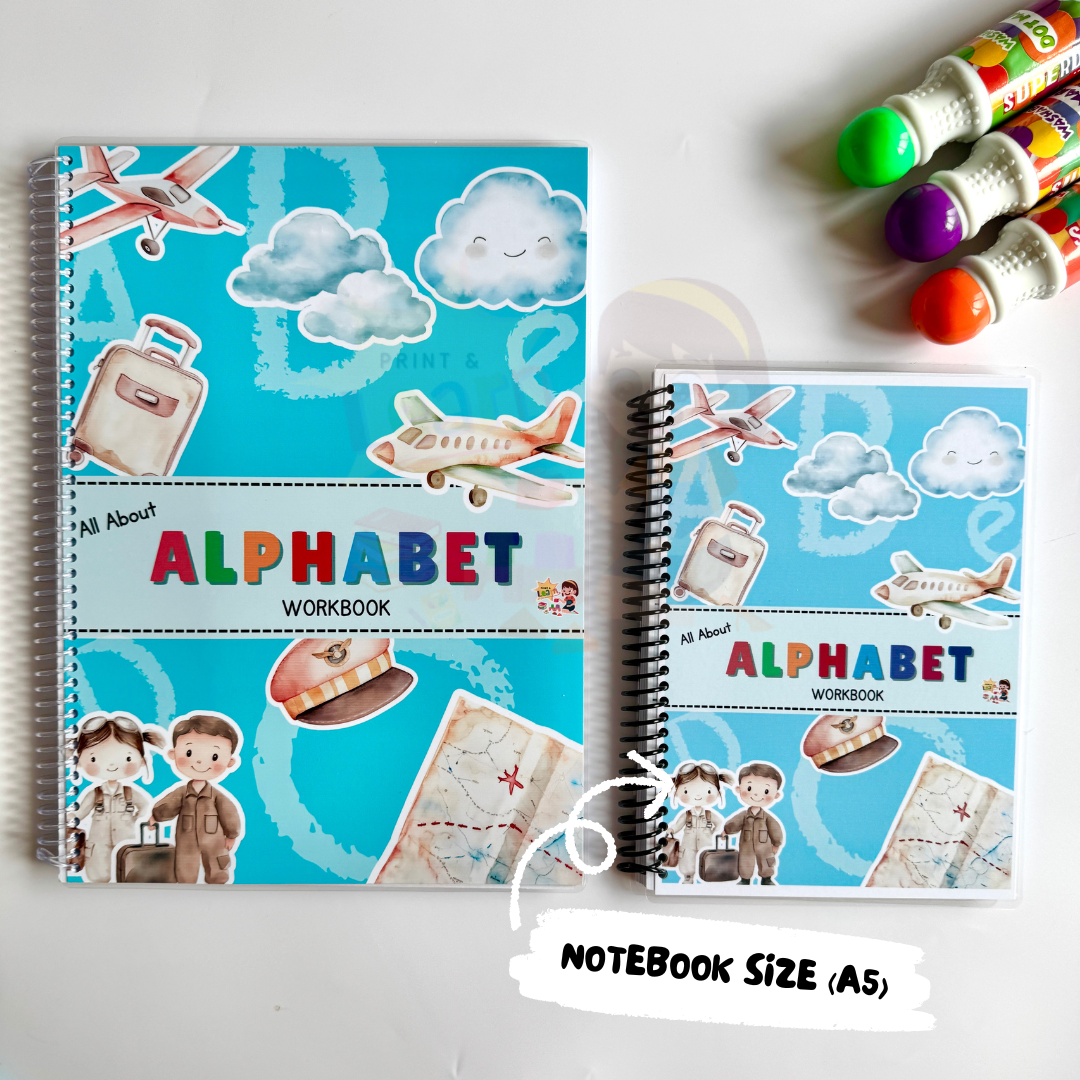 All About Alphabets Workbook