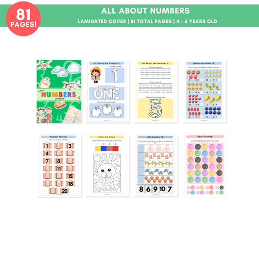 All About Numbers Workbook