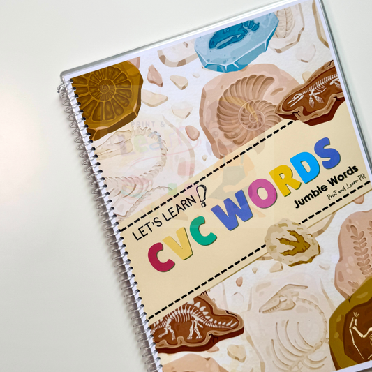 Let’s Learn: CVC Words (Jumbled Words)