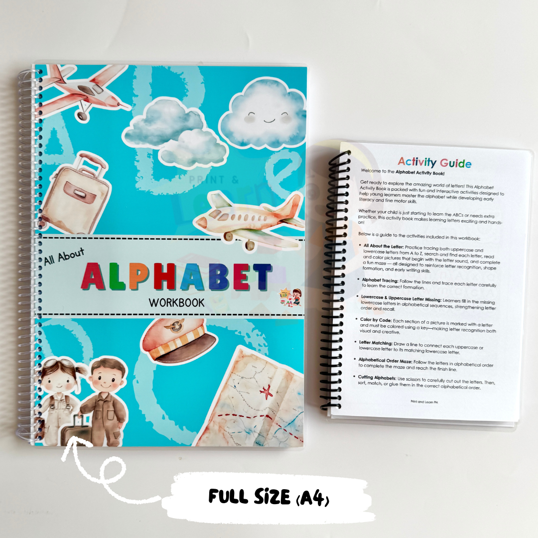 All About Alphabets Workbook