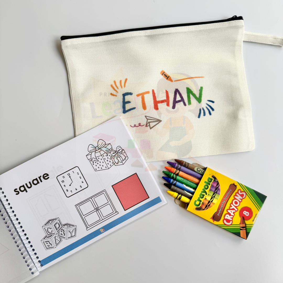 Let's Color: Alphabets, Numbers & Shapes