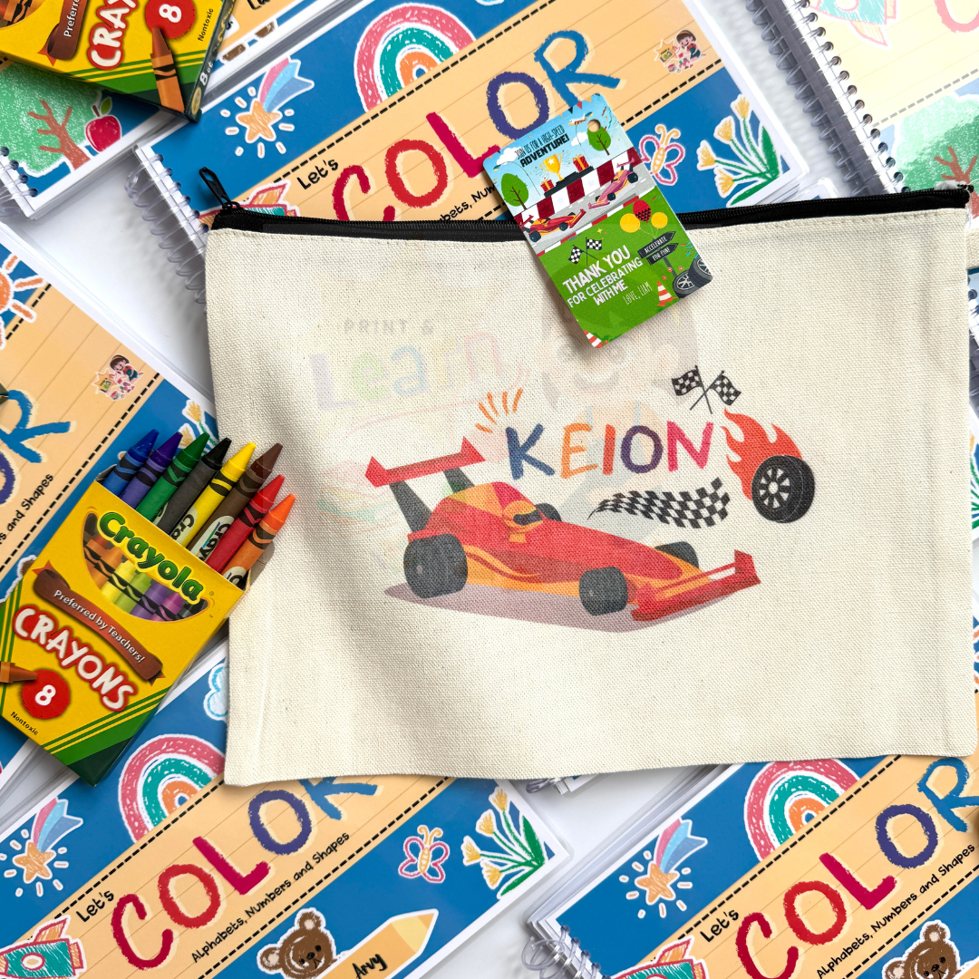 Let's Color: Alphabets, Numbers & Shapes