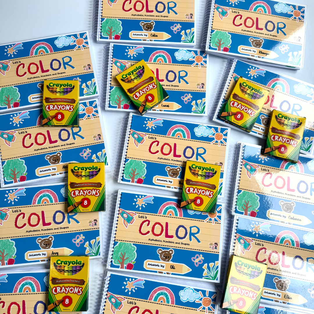 Let's Color: Alphabets, Numbers & Shapes
