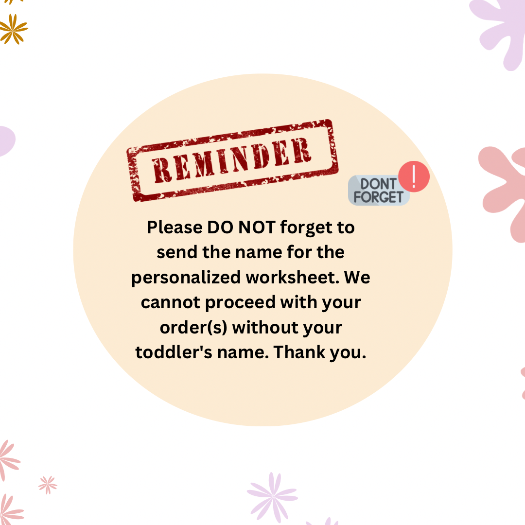 My Short Name Worksheet