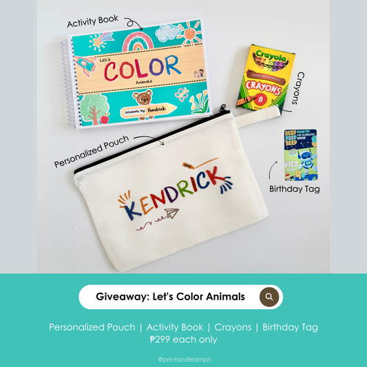 Let's Color: Animals