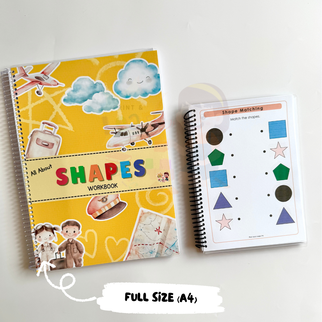 All About Shapes Workbook