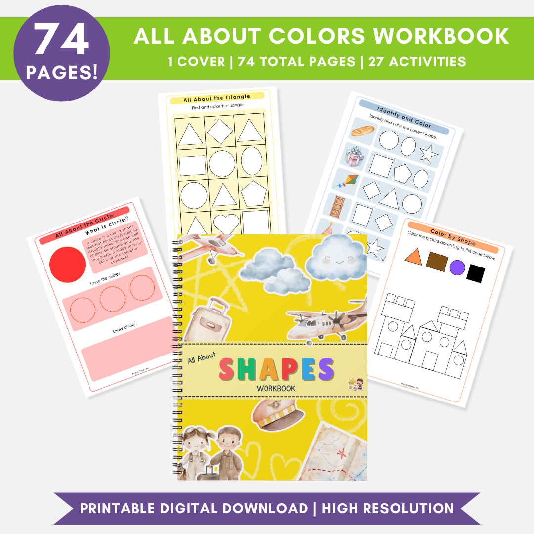 All About Shapes Workbook (Digital Only)