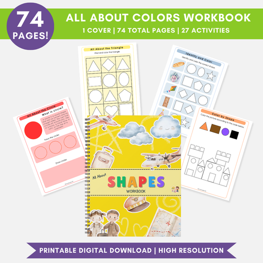 All About Shapes Workbook (Digital Only)