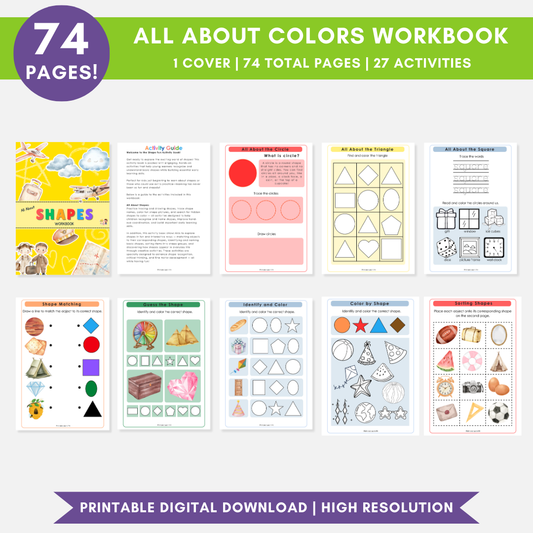 All About Shapes Workbook (Digital Only)