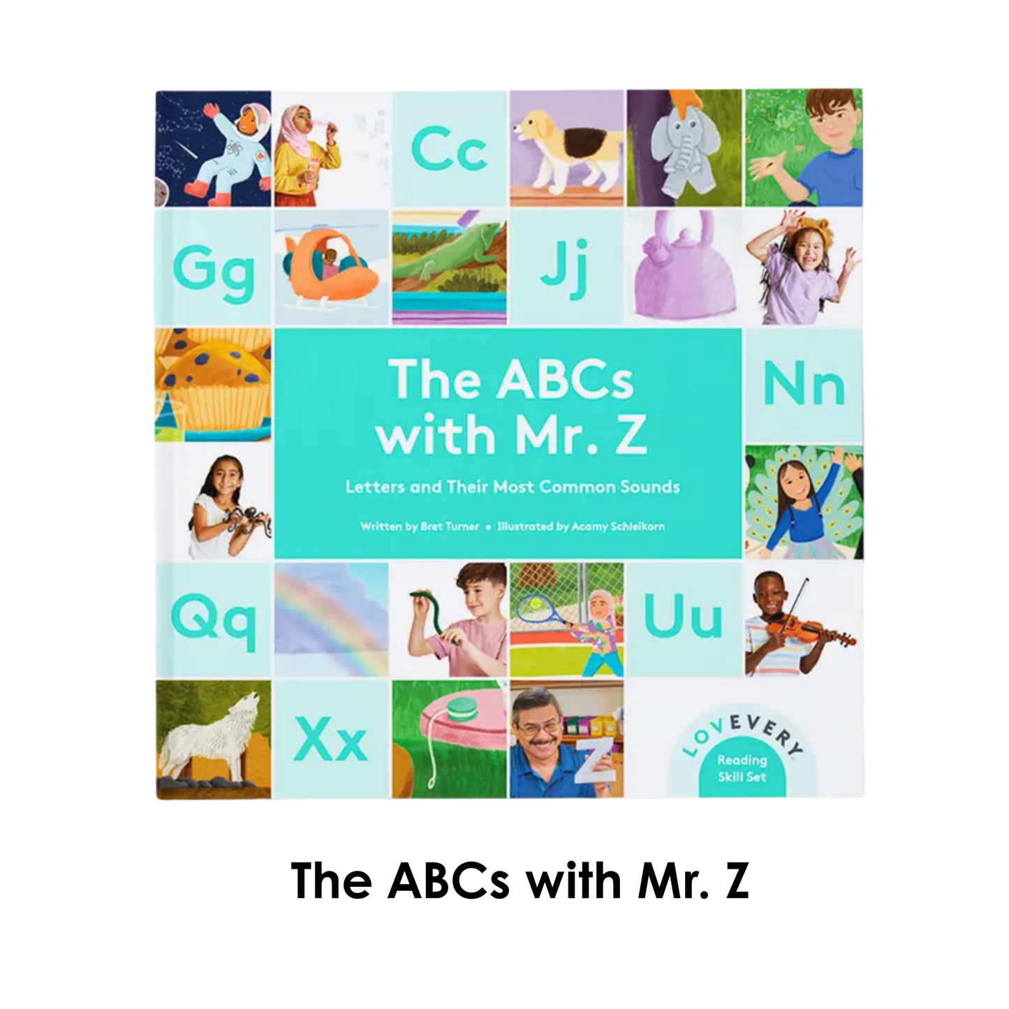 Reading for 4-5 Yrs Old: Turn-Taking Book Series, Skill Tokens, The ABCs with Mr. Z and Wordless Book
