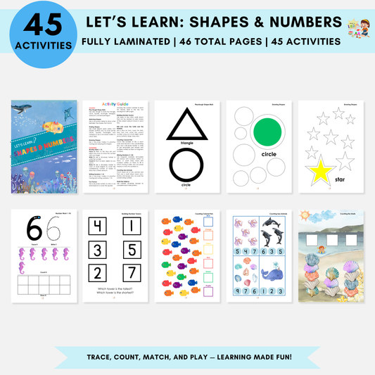 Let’s Learn: Shapes & Numbers