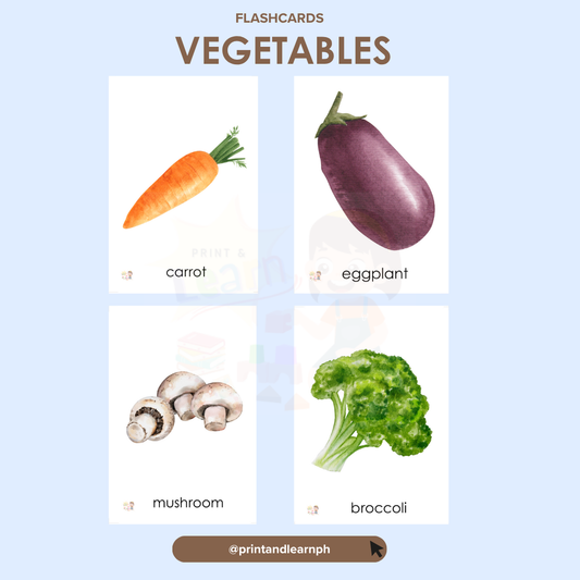 Flashcard: Vegetables