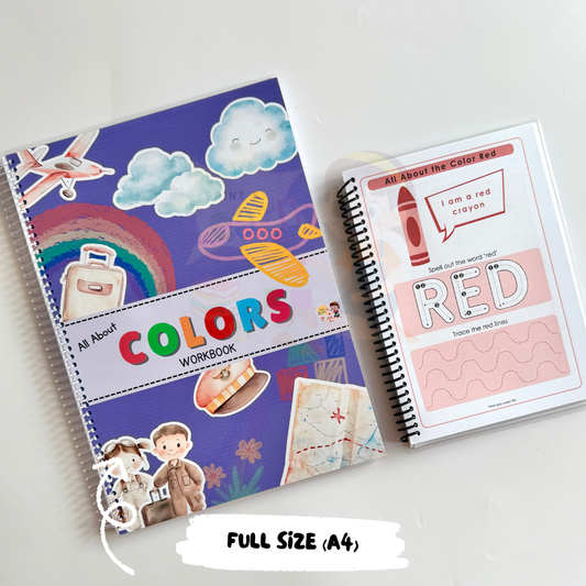 All About Colors Workbook