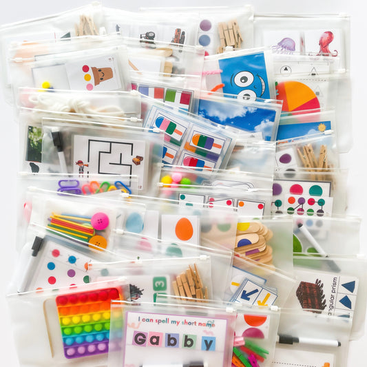 Grab & Go Learning Kits for 1 - 3 Years Old