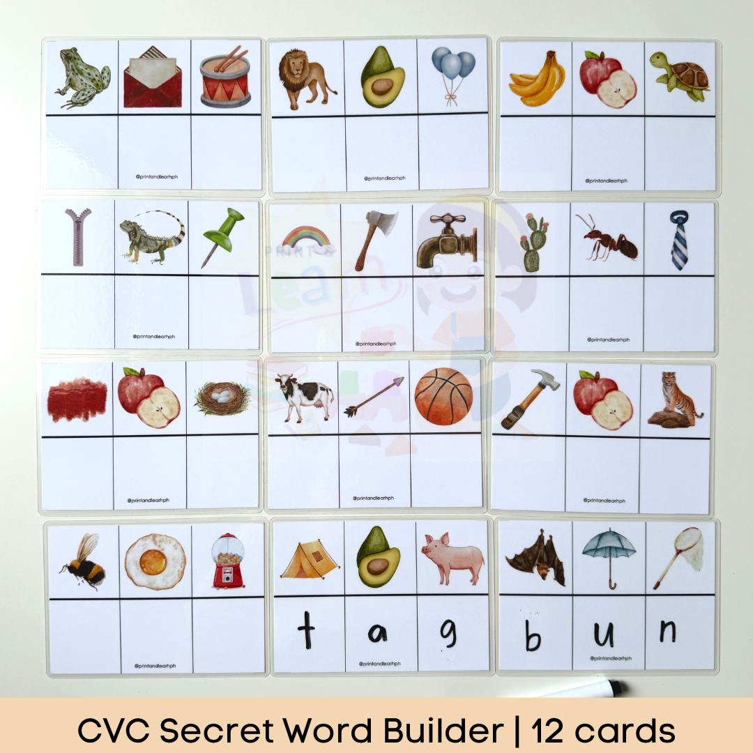 Grab & Go Learning Kits for 5 - 6 Years Old