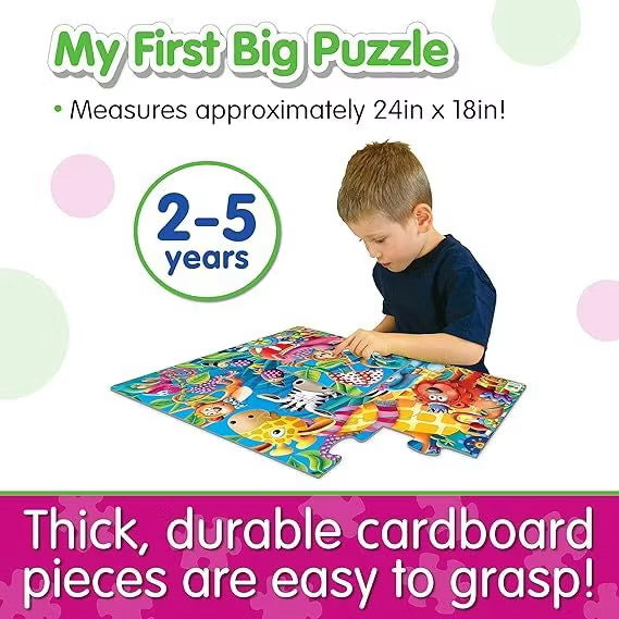 My First Big Floor Puzzle - Jungle Friends