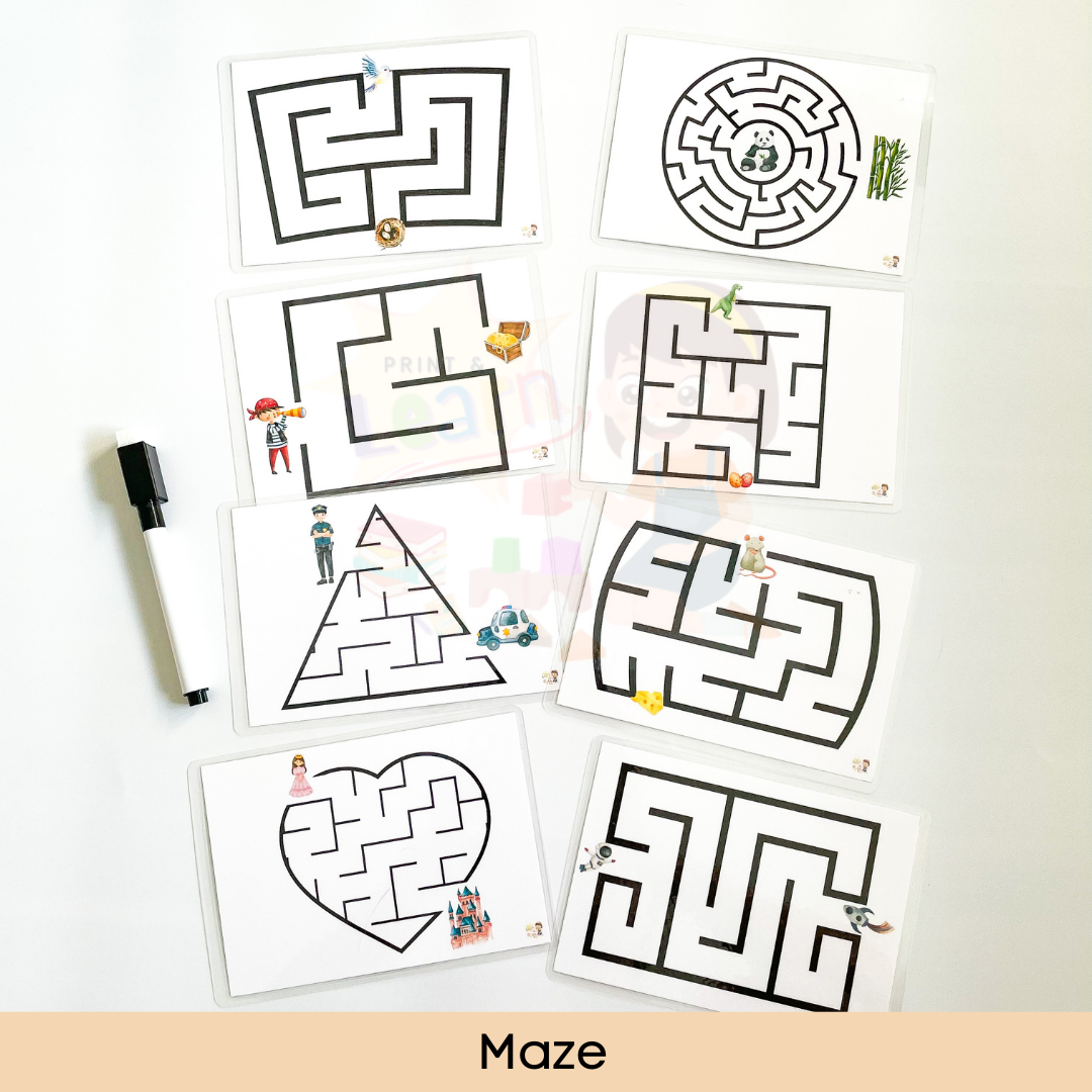 Grab & Go Learning Kits for 3 - 5 Years Old