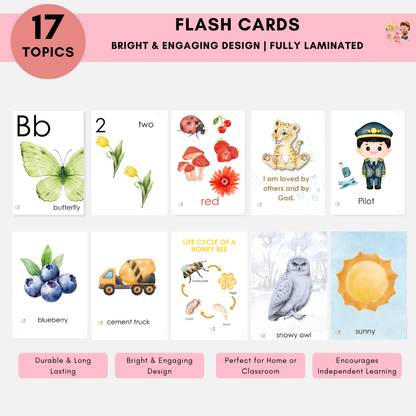 Laminated Flashcards