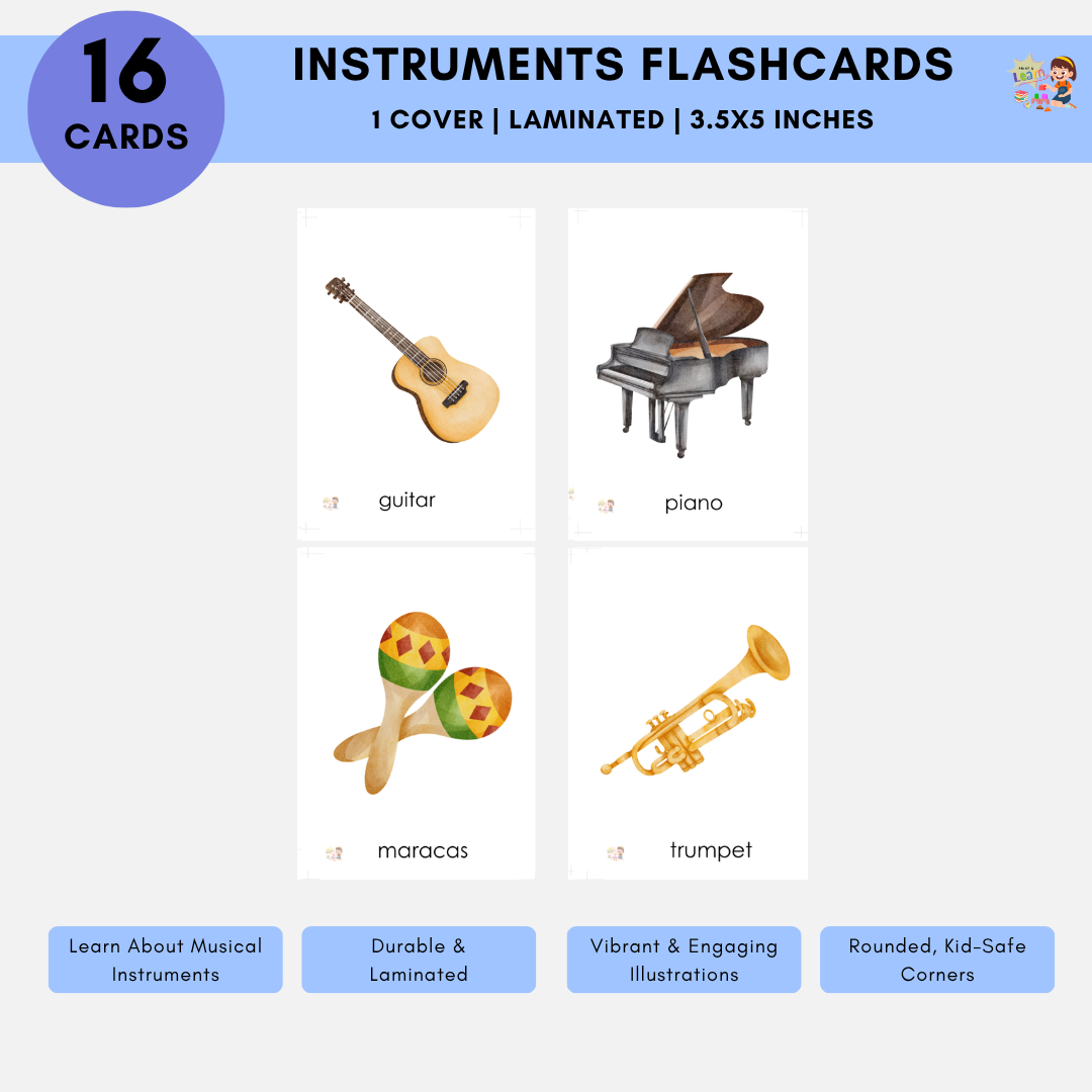 Laminated Flashcards