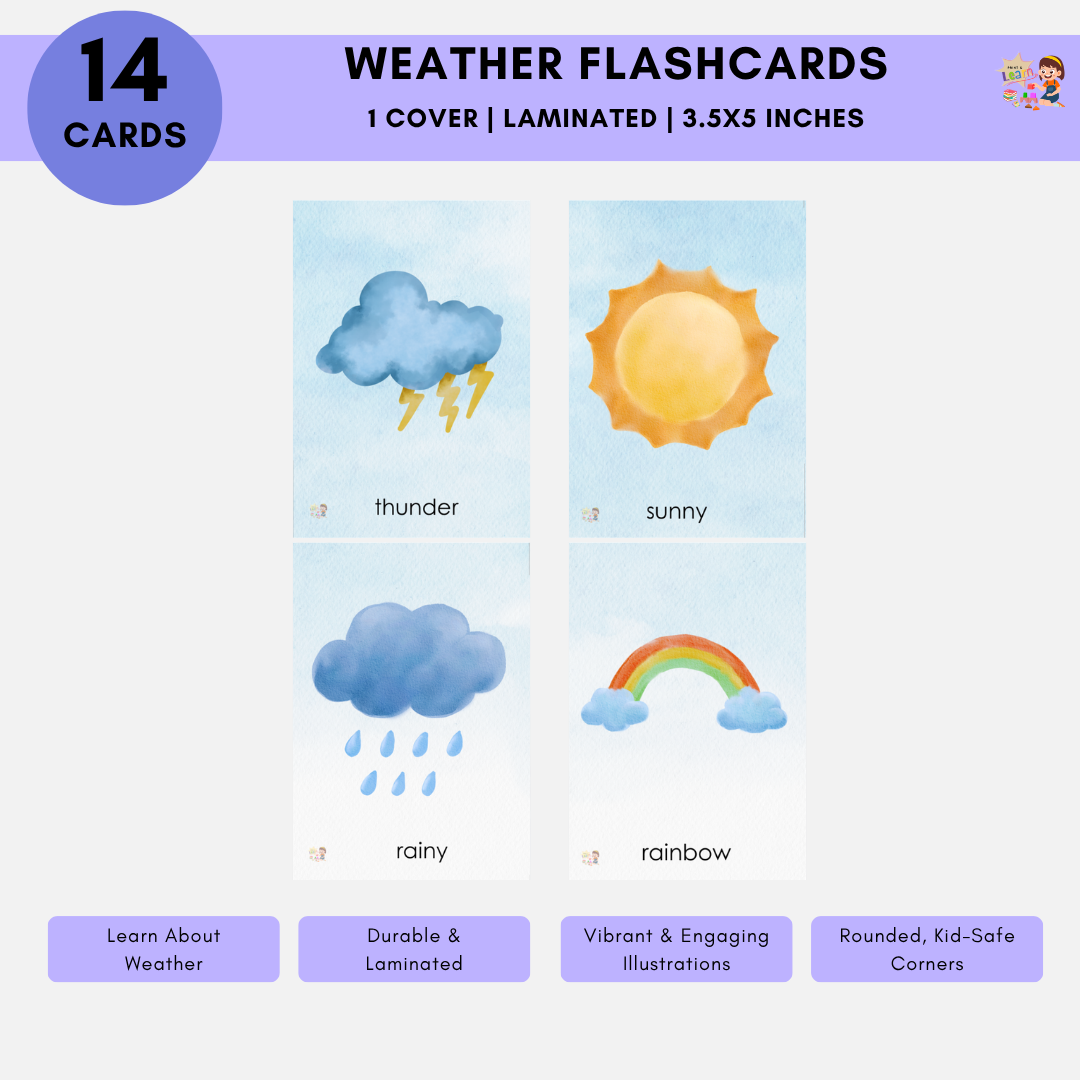 Laminated Flashcards