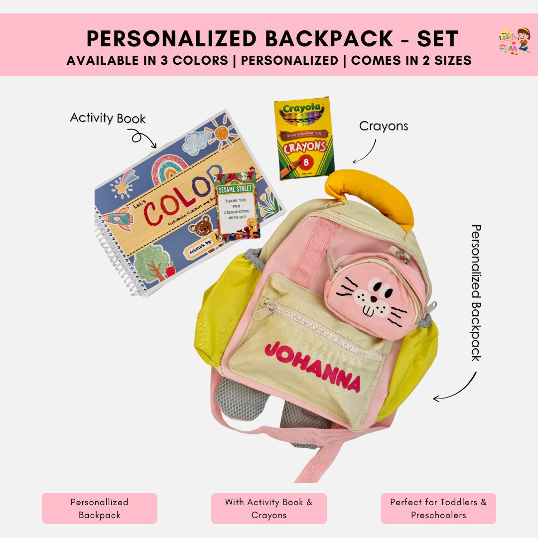 Personalized Backpack SET