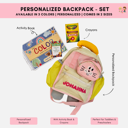 Personalized Backpack SET