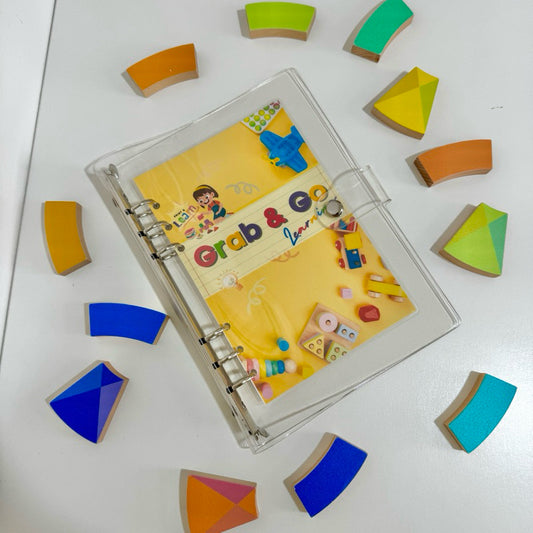 BINDER ONLY -  Binder for Grab & Go Learning with Free Cover