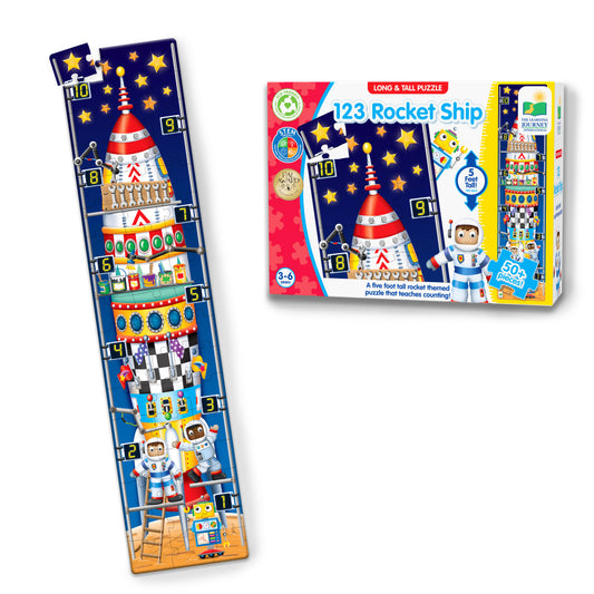 Long and Tall Puzzles - 123 Rocket