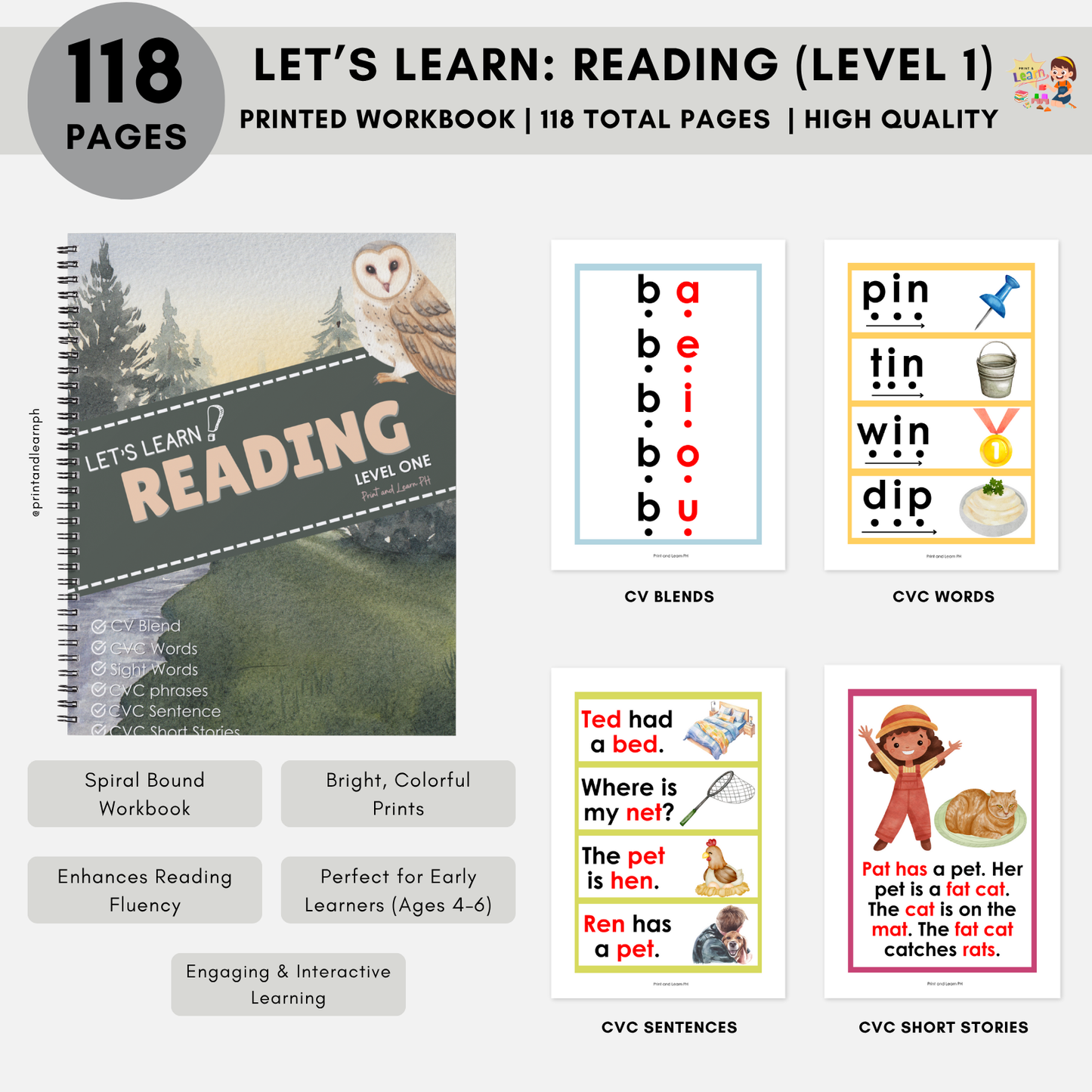 Let’s Learn: Reading (Level One)
