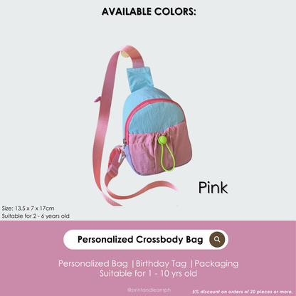 Personalized Crossbody Bag