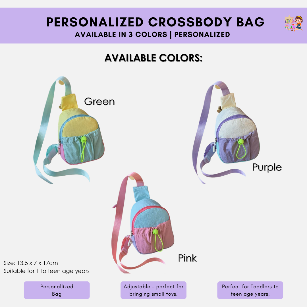 Personalized Crossbody Bag - SET
