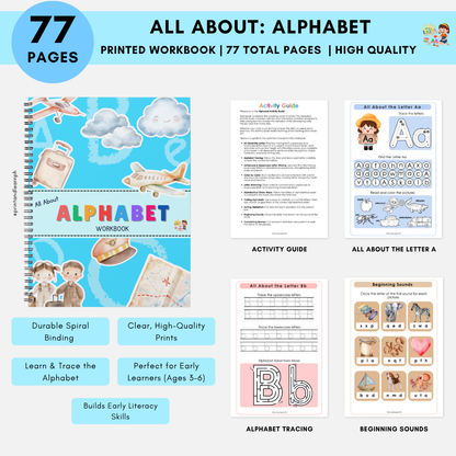 All About Alphabets Workbook