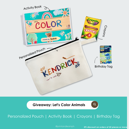 Let's Color: Animals
