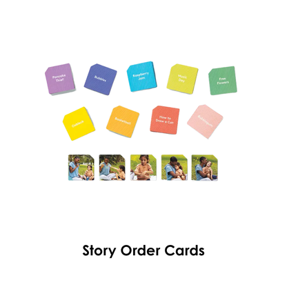 Reading for 5-6 Yrs Old: Story Order Cards & Set the Scene Storytelling Stage