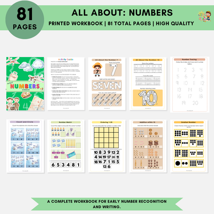 All About Numbers Workbook
