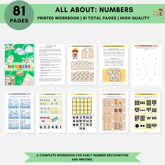All About Numbers Workbook