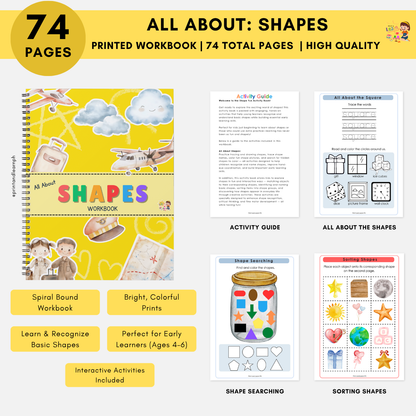All About Shapes Workbook