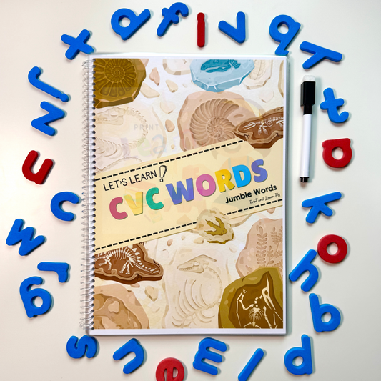 Let’s Learn: CVC Words (Jumbled Words)
