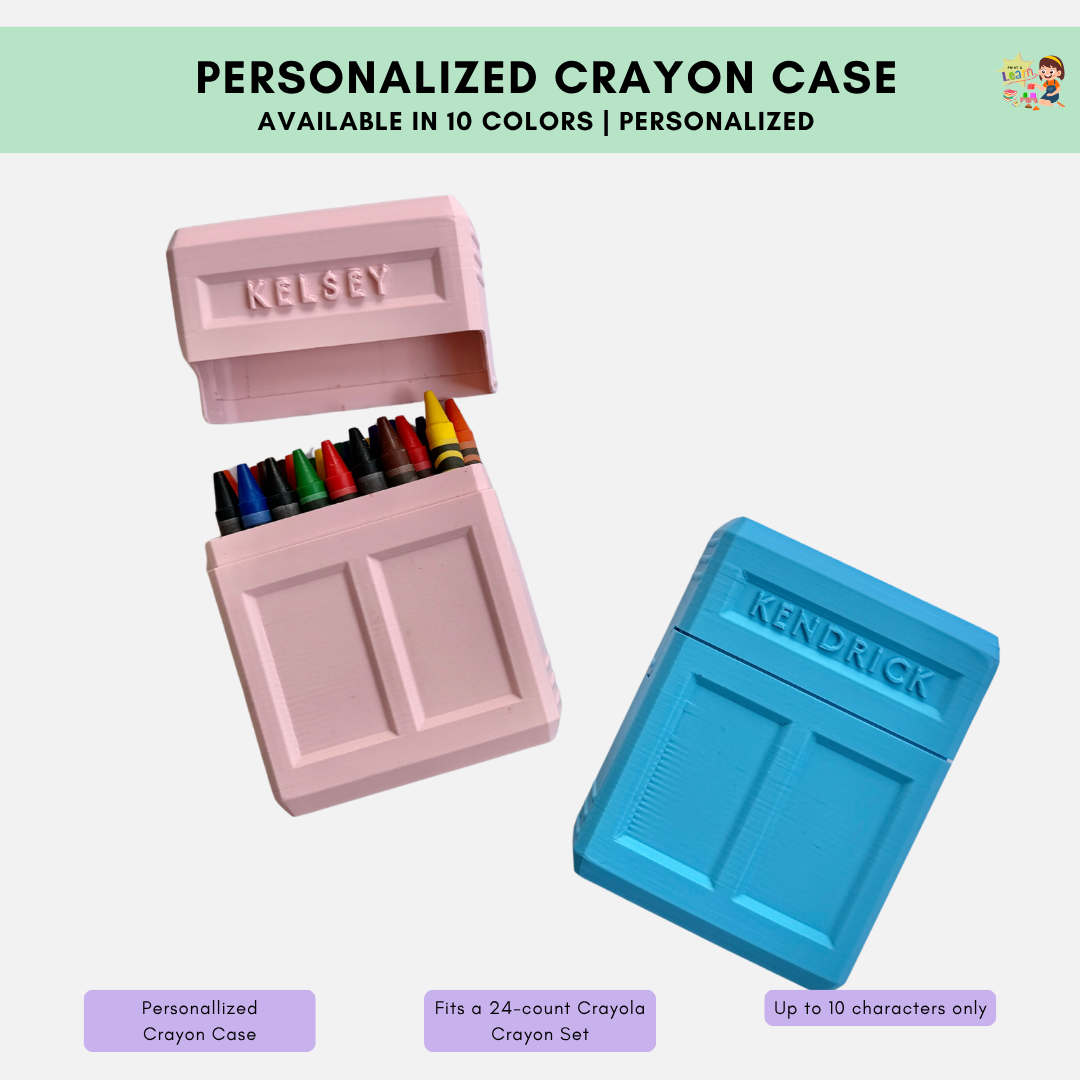Personalized Crayon Case (Fits 24 Crayons)