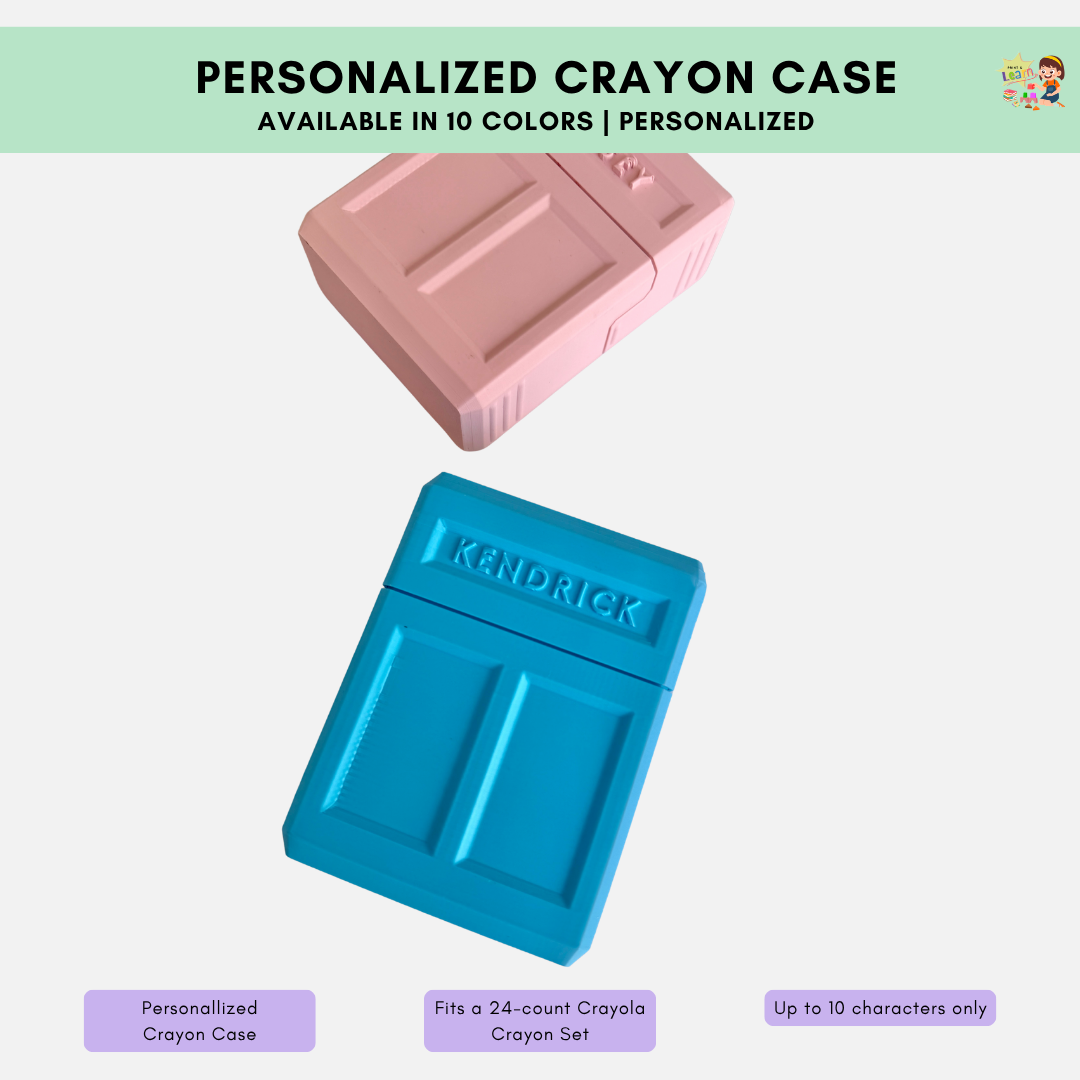 Personalized Crayon Case (Fits 24 Crayons)