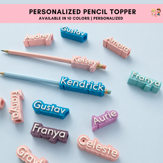 Personalized Pencil Topper