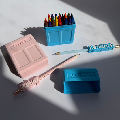 Personalized Crayon Case (Fits 24 Crayons)