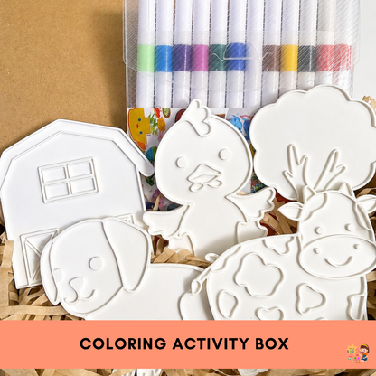 Coloring Kit Gift Box