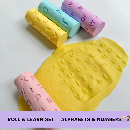 Roll & Learn Set — Alphabets & Numbers