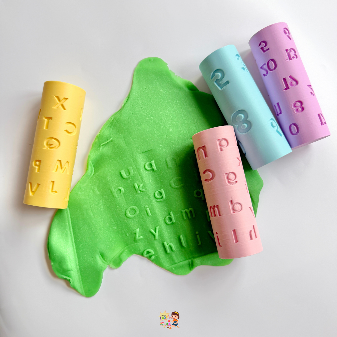 Roll & Learn Set — Alphabets & Numbers
