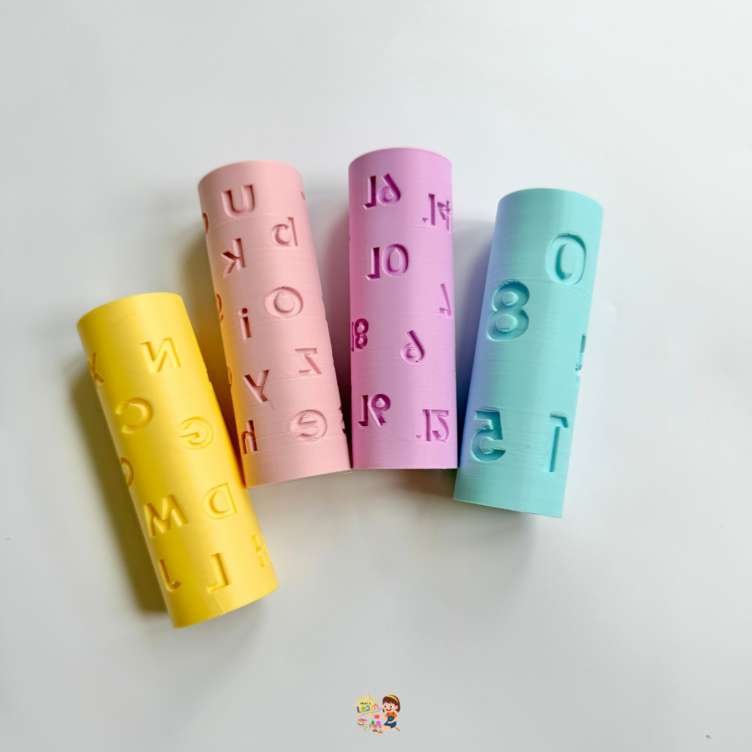 Roll & Learn Set — Alphabets & Numbers